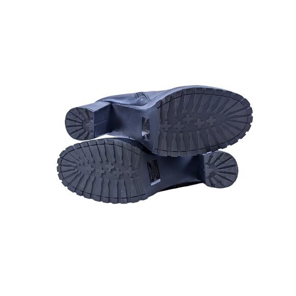 Juicy Couture Python Womens 9 Block Heel Zip Up Ankle Boots Faux Leather Jeweled - Picture 6 of 12